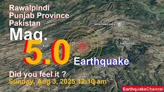 Punjab Province, 43 km East of Islamabad, Islamabad, Pakistan Earthquake today now