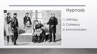 Hypnosis and Hysteria: Work of Jean-Martin Charcot