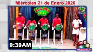 Haiti Bolet en Vivo | Mi&eacute;rcoles 21 de Enero 2026 - 9:30 AM  @sorteostv