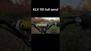 KLX 110 jump #pain #funny #klx110 #klx110l #jump #cool #fullsend