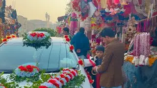 Peshawer phoolo k sab say bari mandi