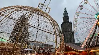 Vlog 226 Kerstmarkt in Groningen, Kerstdinerradiointervieuw RTVNoord   HD 720p