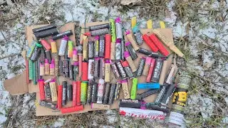 Wielki sylwestrowy test petard prawie 90 sztuk!🧨🤯 / Gro&szlig;er Silvester-B&ouml;ller-Test fast 90 St&uuml;ck!🔥
