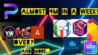 Fastest growing byteapp (fscw) channels! (June 2023)