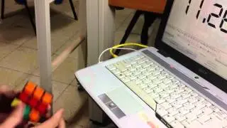 Rubik's Cube 10.28 seconds average of 12