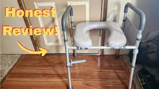Raised Toilet Seat for Seniors & Recovery Review &ndash; Easy to Use & Install? #seniorcare #mobilityaid