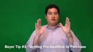 Buyer's Tip #1 - Pre-qualification Process, by The Piana Team