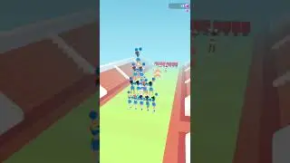 Cheerleader Run 3D 👯 1 Level Gameplay Walkthrough | Best Android, iOS Games #shorts