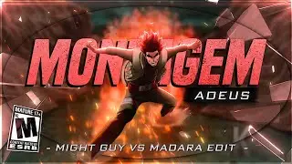 MONTAGEM ADEUS ~ Might guy vs Madara Uchiha [AMV/Edit] 4k ! Alight Motion Preset (+Project file)