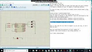 How switch buttons work?- IOT experiment using ATMEGA8 emulated on Proteus 8.6