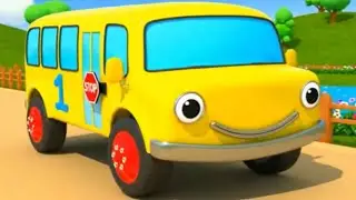 Wheels on the Bus | Sing-Along Nursery Rhyme & Kids Learning Song | TwinkleJoy TV