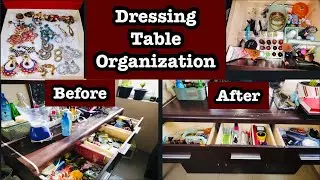 🌻Vlog#10✨Dressing Table Organization | Cleaning & Organizing #organization#cleaning#makeup#dubai#uae