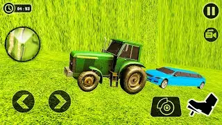 Offroad Chained Real Truck Towing Rescue Simulator - Cargo Tractor Pulling - Gameplay Android