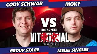 Nounsvitational 2025 - Cody Schwab (Fox) Vs. Moky (Fox) Smash Melee - SSBM
