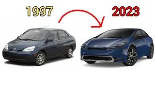 Toyota prius evolution (1997 - 2023)
