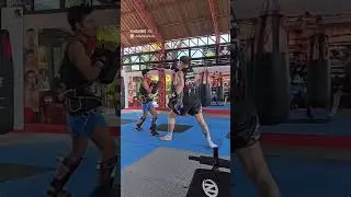 Round 1 with Kru Tan at Kiatsongrit Muay Thai gym January 12, 2026