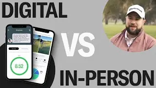 Digital vs In-Person Golf Coaching