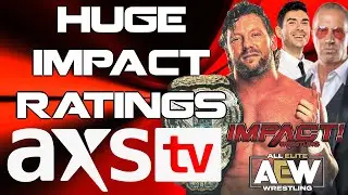 IMPACT Wrestling does HUGE ratings on AXS TV | Defeats WWE NXT? | AEW & IMPACT Working Relationship