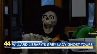 Willard Library's Grey Lady Ghost Tours are returning as a way of community outreach