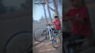 Long whellie 🚀 #phonk #automobile #cyclestunt #cycling #mtblife #rider #longwheelie #freestyle