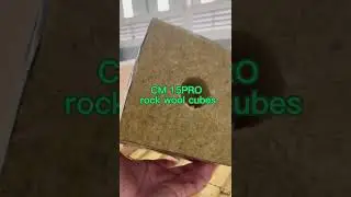 CM 15PRO rock wool cubes have arrived!