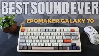 Epomaker Galaxy 70 Mechanical 75% Keyboard Review - THOCK and then some!!