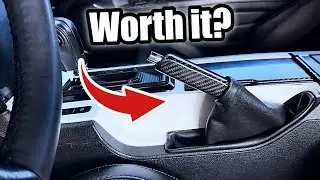 I Bought the CHEAPEST Carbon Fiber Hand Brake off eBay! (2014 Mustang)