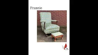 Meet Frannie - Our Peacock-plume Vintage Glider
