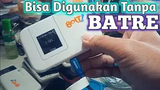 Modem Wifi Bolt E5372s 4G LTE Bisa Digunakan Tanpa Batre - WOWW keren 👍