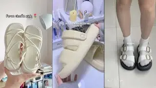 [Shopee Haul] Unboxing dép sandal xinh đi học, đi chơi xinh🤩 #shopeehaul #depsandal