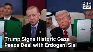 MUST WATCH: Trump Signs Historic Gaza Peace Deal with Erdogan, Sisi & Qatari Emir in Egypt | AC1G