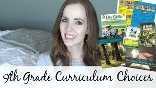 HIGH SCHOOL HOMESCHOOL! | Homeschool Curriculum Choices for 9th Grade 2018-2019