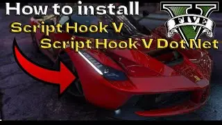 HOW TO INSTALL SCRIPT HOOK V AND SCRIPT HOOK V DOT NET |2024| GTA 5
