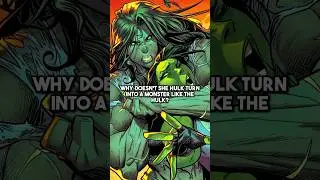 Why Isn&rsquo;t She-Hulk a Monster Like Hulk?