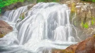 1hr 4K Waterfall Artwork Vol.1