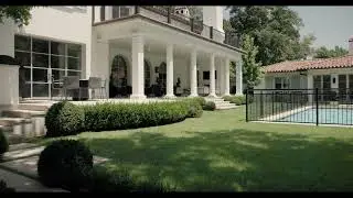Transforming a Spanish Villa through designer landscaping and fountain features.