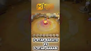 Magic Chess: Go Go 3-Star Barats vs 3-Star Hanabi #magicchessgogo #mcgg #magicchess