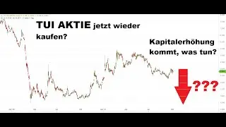 TUI AKTIE KAUFEN ODER VERKAUFEN? Kapitalerh&ouml;hung kommt, was kann man tun? Meine Einsch&auml;tzung 🏖️🏖️🏖️