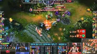 Amazing Shows off the Lee Sin Mechanics (Fnatic vs Copenhagen Wolves)