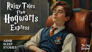 POV: Your journey begins with the Hogwarts Express| Harry Potter Bedtime Story ASMR with Rain Sounds