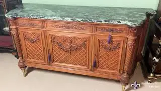 Antique Louis XVI Revival Commode by Maison Grimard Paris 19th Century