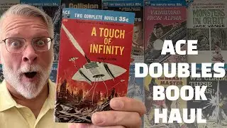 Ellison, Dick, Silverberg, Aldiss - Ace Doubles Book Haul
