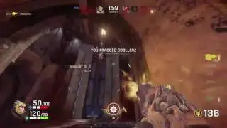 Xron vs. Cooller, blood covenant (Quake Champions)