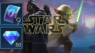 GET 9 Galactic Tickets + 50 Diamonds | MLBB x Star Wars