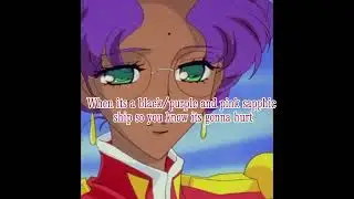 when theres a black/purple and pink lesbian ship so you know youre gonna cry #multifandom