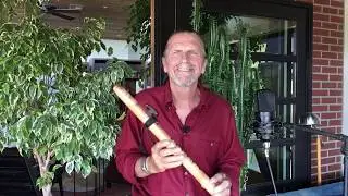 Nature's Art Signature Flute - key of A - Madrone Burl