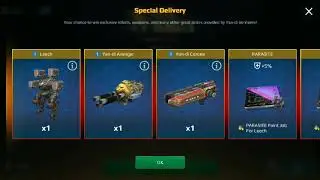 #WarRobots #yan-di-showdown #delivary crates #opening