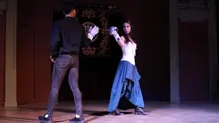 Mi exhibición de Esgrima Escénica - La máscara del Zorro ⚔️ 💙 -