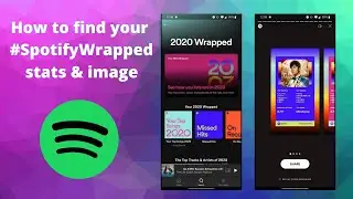 How to find your #SpotifyWrapped 2020 on Android phone (similar steps on iPhone) - Tutorial/Guide