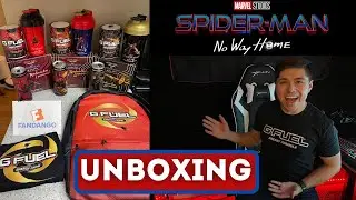 SPIDERMAN GFUEL Care Package UNBOXING!